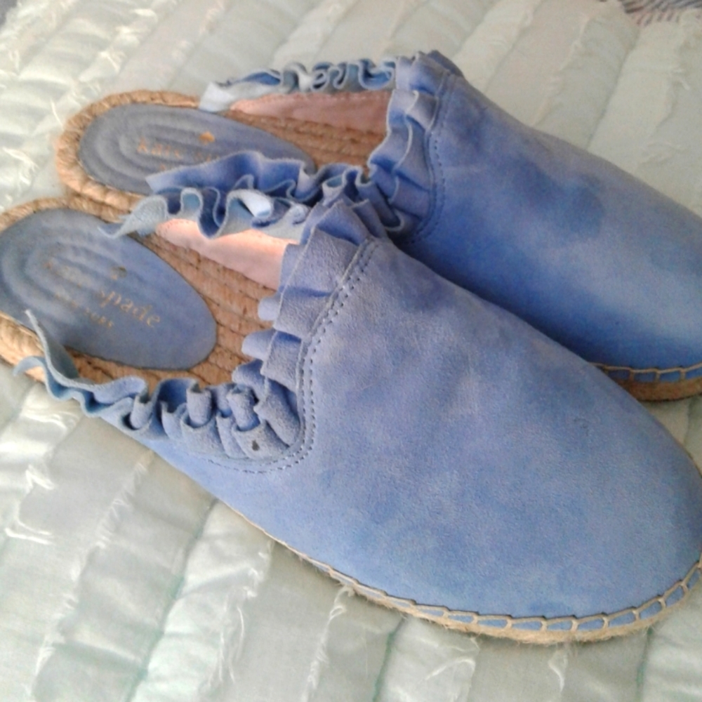 Kate Spade Sz 6 Suede shoes, Blue